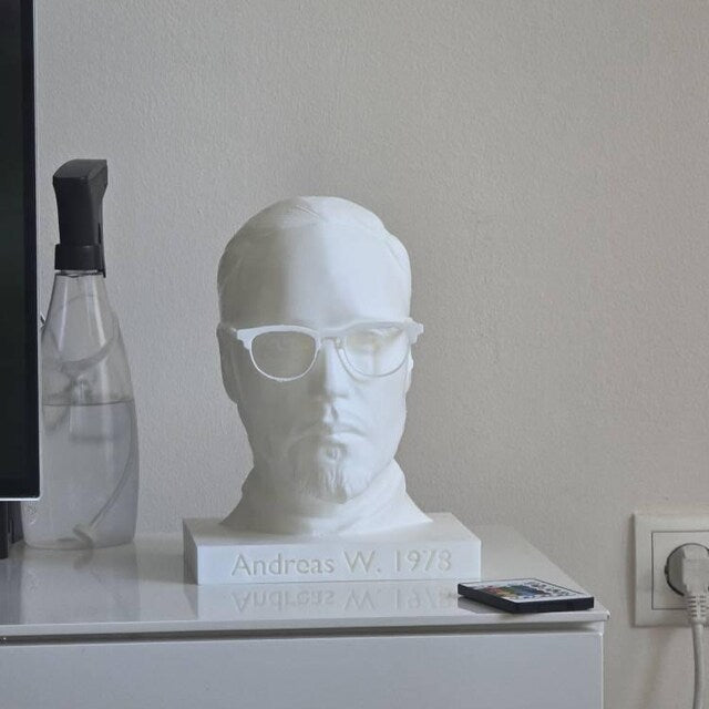 Bust personalizat, recenzie Andy