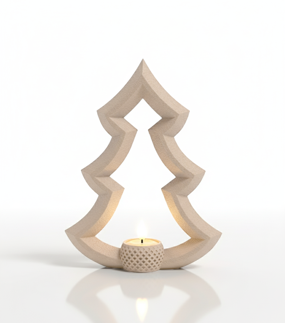 Suport Lumânare "Bradul Luminat"