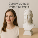 Bust Portret 3D Personalizat din Poză 2