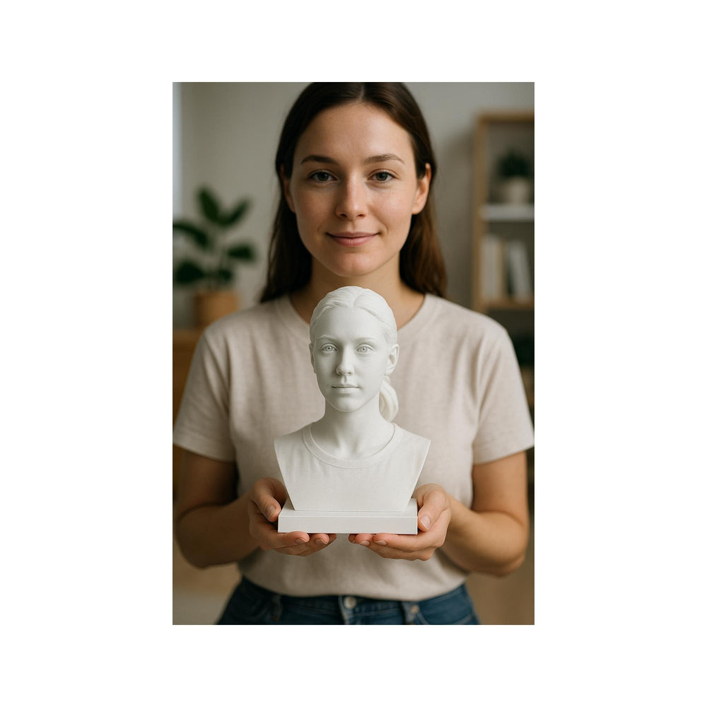 Bust Portret 3D Personalizat din Poză