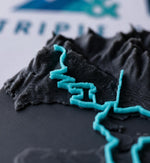Hartă Topografică 3D Personalizată, Înrămată 7