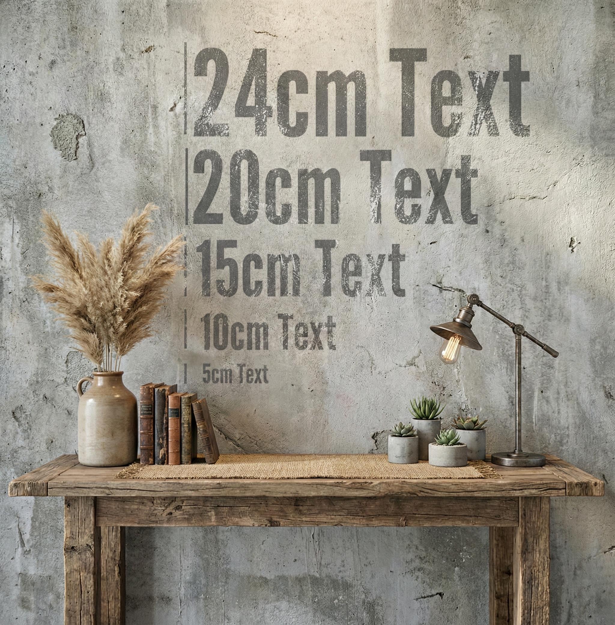 Nume 3D litere decor