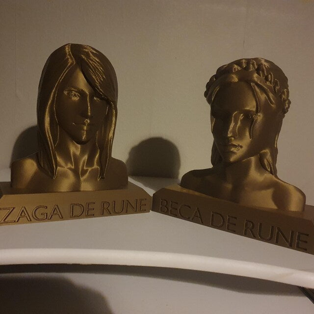 Bust personalizat bronz, recenzie